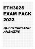 ETH302S EXAM PACK 2023