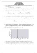 mass spectometry exercise