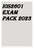 IOS2601 EXAM PACK 2023