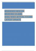 MERGERED HESI RN MEDSURG EXAMS 2022/2023 - LATEST UPDATE