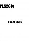 PLS2601 EXAM PACK