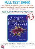 Test Bank For Microbiology with Diseases by Body System 5th Edition By Robert W. Bauman 9780134477206 Chapter 1-26 Complete Guide .