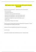 BACE pretest review - biotechnology skills practice Question and Answer