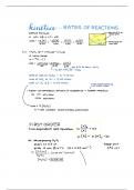 General Chemistry II (CHEM 112)- Chapter 13 Notes