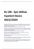 Exam (elaborations) Epic Willow 