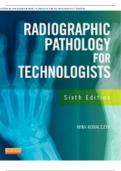 TESTBANK FOR RADIOGRAPHIC PATHOLOGY FOR TECHNOLOGISTS 6TH EDITION