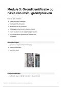 Samenvatting_Module 3: Grondidentificatie