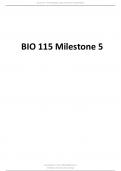 BIO 115 Milestone 5