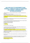 hesi health assesment exams consolidated all inclusive package deal for guaranteed pass