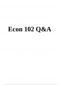  Econ_102 Q&A Verified.