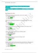 NSG 6020 WEEK 1 FINAL EXAM 2022/2023(Walden University)  WITH 100% CORRECT ANSWERS (Graded A+, Guaranteed Pass)