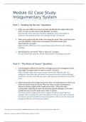 Module 02 Case Study: Integumentary System Case Study