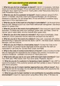 Shift Lead Certification Questions - Team Lyders Course Shift Lead Certification Institution Shift Lead Certification What do you do if an employee is injured? - Answer- Call 911 if necessary. Call Area Coach and General Manager. Fill out and scan/email o