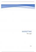 Samenvatting Marketing - Wim Lagae