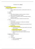 PSYCH 100 Exam 1 notes