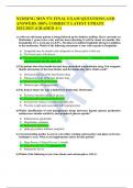 NURSING MSN 571 FINAL EXAM QUESTIONS AND ANSWERS 100% CORRECT LATEST UPDATE 2023 (GRADED A+)