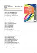 Test Bank - Nursing Interventions & Clinical Skills, 7th Edition by  Anne G. Perry, (All Chapters Included).