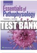 TEST BANK SAFE MATERNITY & PEDIATRIC NURSING CARE 1st EDITION By: Luanne Linnard-Palmer|Gloria Haile Coats (LATEST FILE)//NUR 11 PORTH'S ESSENTIALS OF PATHOPHYSIOLOGY 5TH EDITION NORRIS TESTBANK 2023