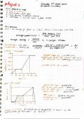 IGCSE co-ordinated science - PHYSICS NOTES summary