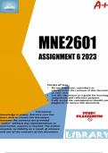 MNE2601 Bundle 2023 [5 - Star]