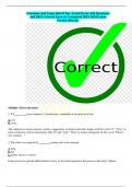 Grammar and Usage Quiz B Key Actual Exam with Questions  and 100% Correct Answers Completed 2023/ 2024 Latest  Version (Recent)