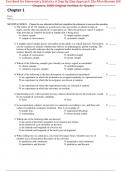 Elementary Statistics A Step By Step Approach 10e Allan Bluman (Solution Manual with Test Bank)	