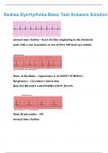 RELIAS DYSRYTHMIA BASIC B TEST QUESTIONS 2023