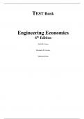 Engineering Economics Financial Decision Making for Engineers 6th Canadian Edition By Niall Fraser, Elizabeth Jewkes, Mehrdad Pirnia (Test Bank)