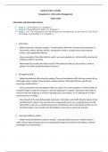 C468 Study Guide_V3 Competency 1: Information Management