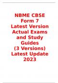 NBME CBSE EXAM 2023/2024 FULL EXAM SETS-  100% VERIFIED