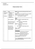 Schema Samenvatting -  Biologisch Psychologie II (BP2), zicht 2022-2023 Kris Baetens