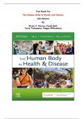 Test Bank For The Human Body in Health and Disease 8th Edition By Kevin T. Patton, Frank Bell,  Terry Thompson, Peggie Williamson| Chapter 1 – 25, Latest Edition|