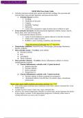 NR509 Mid-Term Study Guide