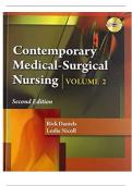 Contemporary medical-surgical nursing TEST BANK