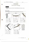 Exercise 6-1 Structural Geology