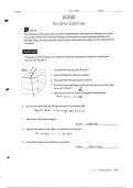 GEOL 1121 - Exam 3 Review Exercise