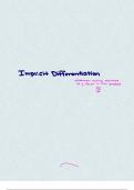 Implicit Differentiation