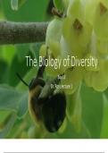 Diversity in Biology