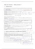 Antiderivatives & Applications