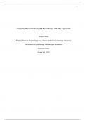 NRNP 6645: Latest Assessment 2023 (Comparing Humanistic-Existential Psychotherapy with other Approaches) Graded A+ Psychotherapy with Multiple Modalities