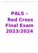 PALS - Red Cross Final Exam 2023