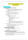 NUR 212 FINAL EXAM STUDY GUIDE UPDATED 2023