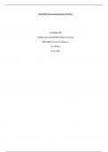 NRNP 6665: Across the Lifespan 1 Dr. Johnson: Week (#8): Neurodevelopmental Disorders-Autism Spectrum Disorder (ASD)