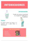 Intoxicaciones, manejo y prevenciones