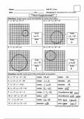 U10L9 Standard Form of a Circle Solutions Honors