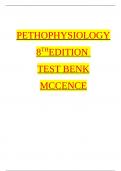 PATHOPHYSIOLOGY 8TH EDITION MCCANCE TEST BANK TEXT BANK McCance, HuetherPATHOPHYSIOLOGY 8TH EDITION MCCANCE TEST BANK TEXT BANK McCance, Huether