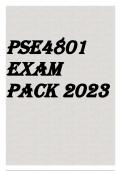 PSE4801 EXAM PACK 2023