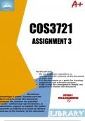 COS3721 Assignment 3 2023