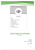 Leren lezen en schrijven, PABO jaar 2, cijfer 7,4