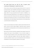 Assignment : How possible physical threats may affect the choice of physical security countermeasures while planning new or updated security systems